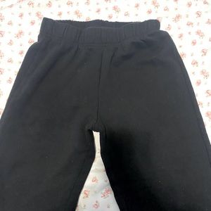 Black sweatpants